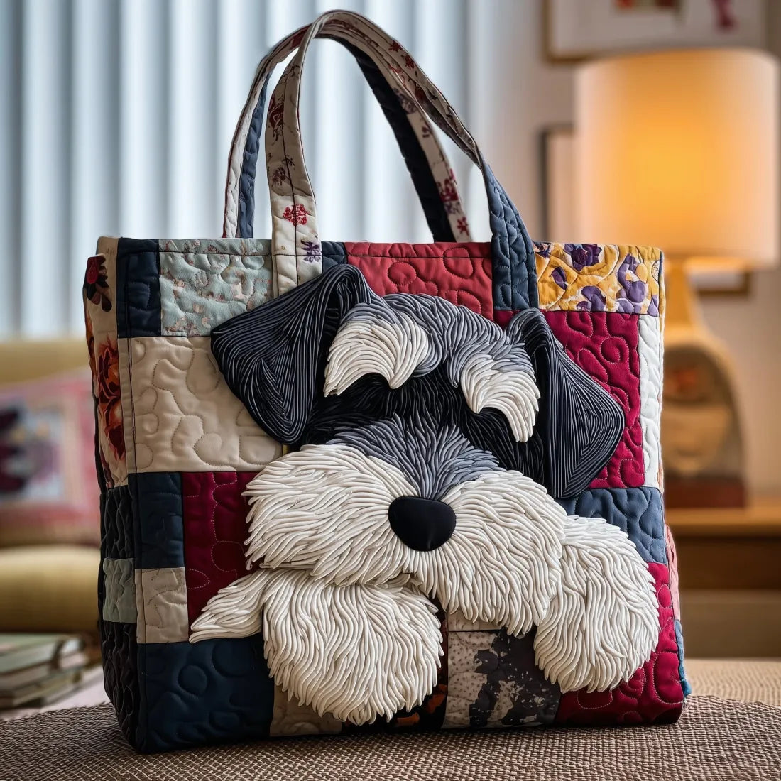 Kézzel készített táska - Schnauzer