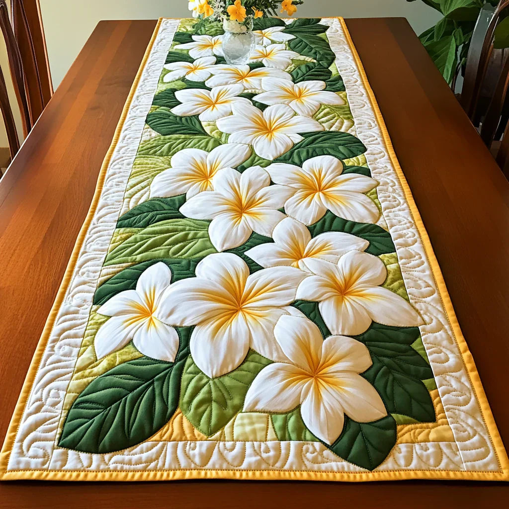 Steppelt alátét - Frangipani virágok