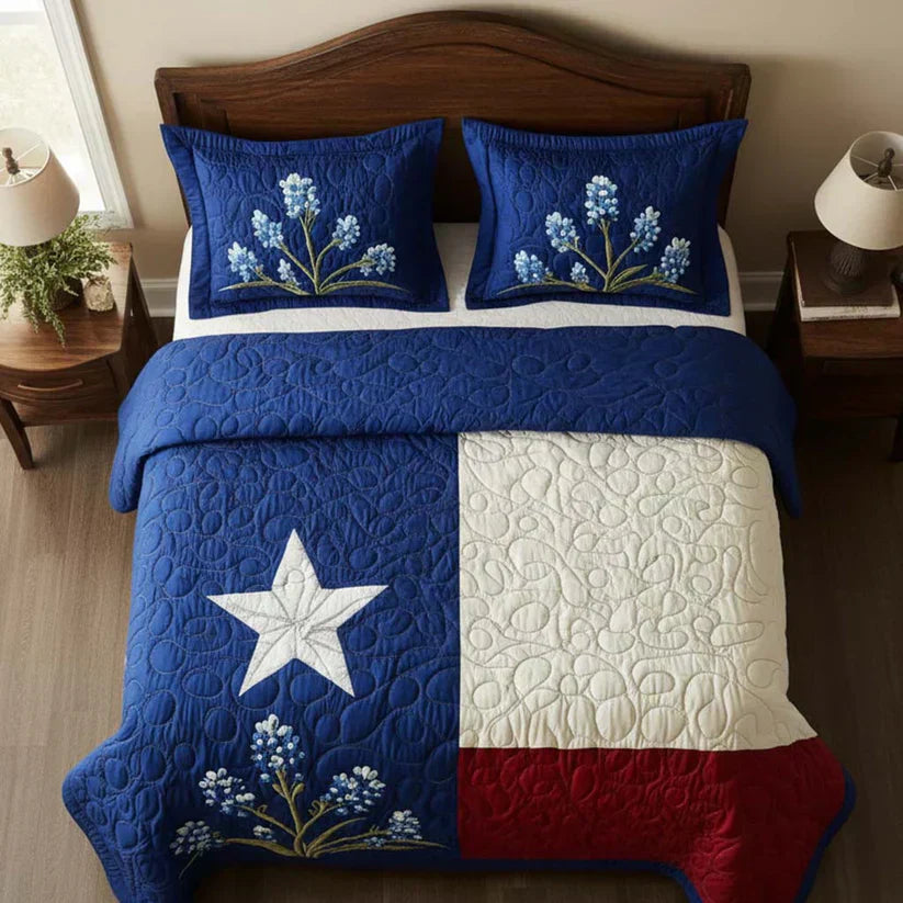 3 darabos steppelt ágyneműgarnitúra - Texas büszkesége