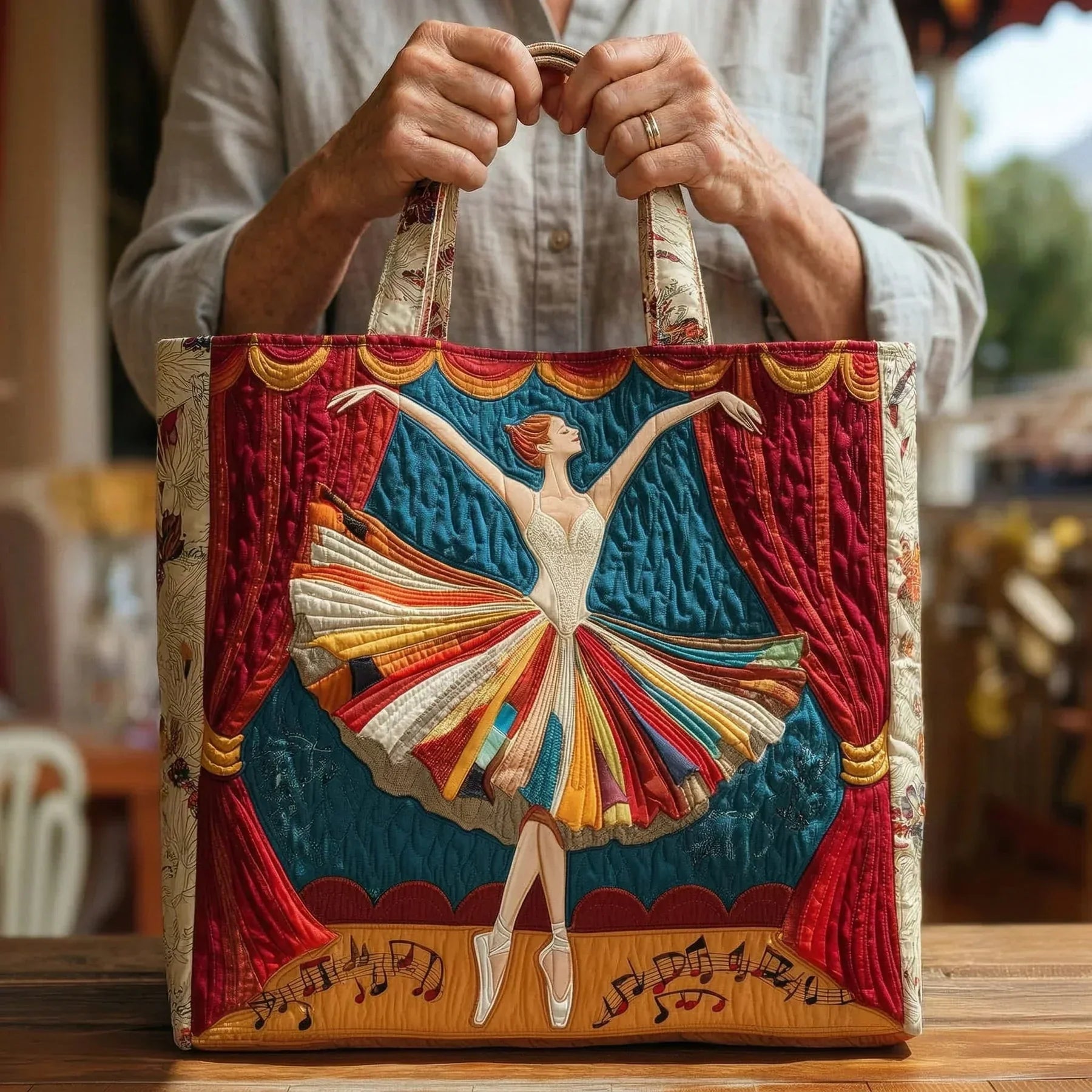 Steppelt táska - Elegáns balerina