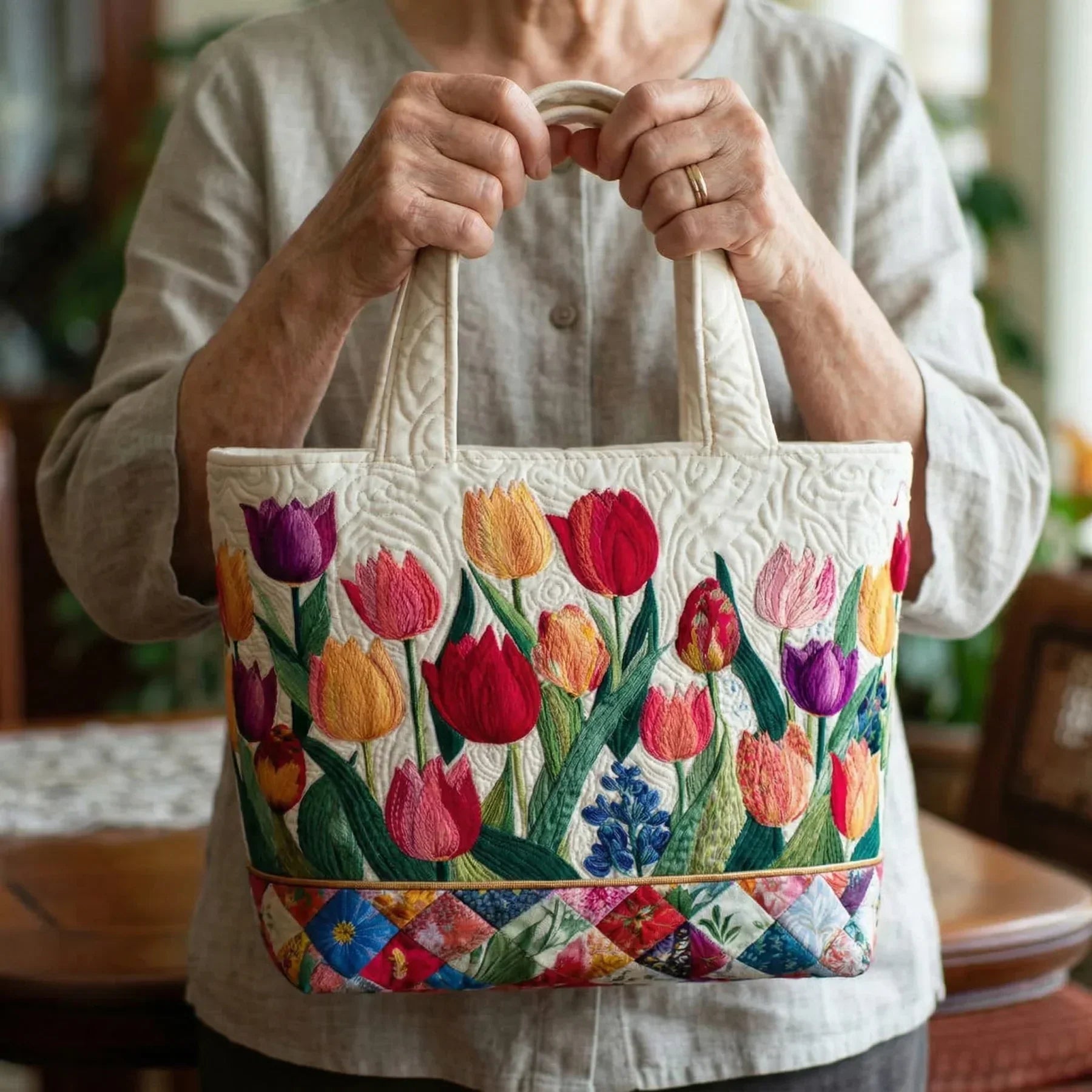 Steppelt Táska - Tulipánkert